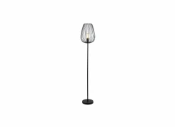 Andere Vloerlampen|Staande lamp Newton H159,5cm E27 - staal - zwart