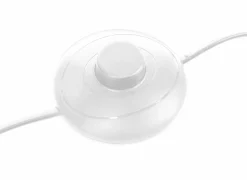 Andere Vloerlampen|Staande lamp Savio H140cm E27 - staal - wit