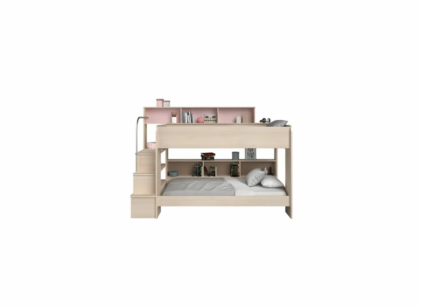 Stapelbed Bibop 90x200cm - decor - acacia- Stapelbedden|Stapelbedden