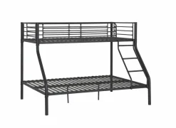 Stapelbedden|Stapelbedden|Stapelbed Them 140x200cm - metaal - zwart