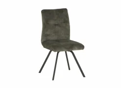 Stoel Adore 46x60x87cm - stof - hunter groen- Eetkamerstoelen