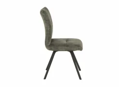 Stoel Adore 46x60x87cm - stof - hunter groen- Eetkamerstoelen