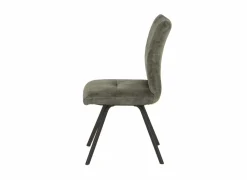 Stoel Adore 46x60x87cm - stof - hunter groen- Eetkamerstoelen