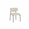 Stoel Alien 43x43x66cm - stof - beige- Eetkamerstoelen