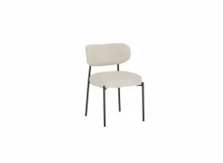 Stoel Alien 43x43x66cm - stof - beige- Eetkamerstoelen