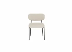 Stoel Alien 43x43x66cm - stof - beige- Eetkamerstoelen