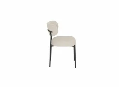 Stoel Alien 43x43x66cm - stof - beige- Eetkamerstoelen