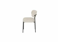 Stoel Alien 43x43x66cm - stof - beige- Eetkamerstoelen