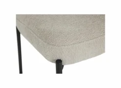 Stoel Alien 43x43x66cm - stof - beige- Eetkamerstoelen