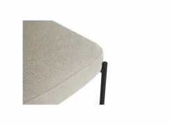 Stoel Alien 43x43x66cm - stof - beige- Eetkamerstoelen