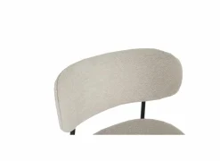 Stoel Alien 43x43x66cm - stof - beige- Eetkamerstoelen