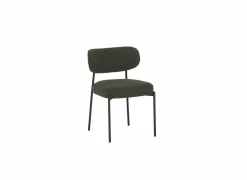 Eetkamerstoelen|Stoel Alien 43x43x66cm - stof - groen