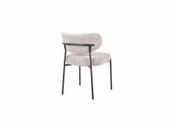 Stoel Alien 43x43x66cm - stof - taupe- Eetkamerstoelen