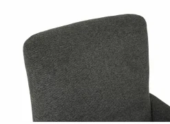 Eetkamerstoelen|Stoel Aragon 60x70x100cm - stof - antraciet