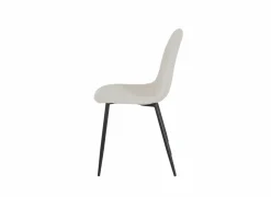 Stoel Charlton 44x53x87cm - molton - boucle beige- Eetkamerstoelen