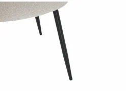 Stoel Charlton 44x53x87cm - molton - boucle beige- Eetkamerstoelen