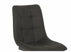 Stoel Cloud 46,5x57x86cm - microvezel - zwart- Eetkamerstoelen