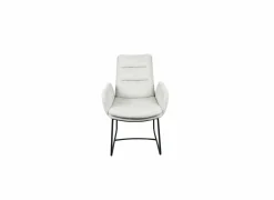 Eetkamerstoelen|Stoel Crux 67x62x93cm - stof - cream