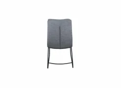 Stoel Crux 64x50x92cm - stof - grijs- Eetkamerstoelen