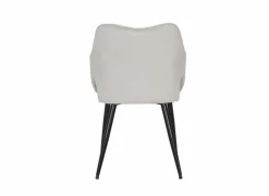 Eetkamerstoelen|Stoel Daly 55x60x86cm - polyestervezel - beige