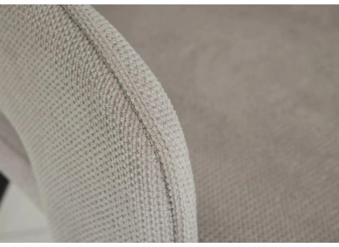 Eetkamerstoelen|Stoel Daly 55x60x86cm - polyestervezel - beige