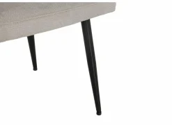 Eetkamerstoelen|Stoel Daly 55x60x86cm - polyestervezel - beige