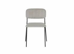 Stoel Epoca 46x54,5x85cm - stof - beige- Eetkamerstoelen