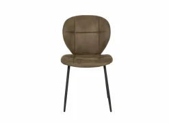 Eetkamerstoelen|Stoel Factory 50x57x84cm - stof - bruin