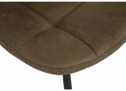 Eetkamerstoelen|Stoel Factory 50x57x84cm - stof - bruin