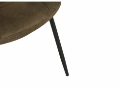 Eetkamerstoelen|Stoel Factory 50x57x84cm - stof - bruin
