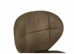 Eetkamerstoelen|Stoel Factory 50x57x84cm - stof - bruin