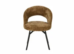Eetkamerstoelen|Stoel Festo stof bruin