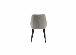 Eetkamerstoelen|Stoel Figo 50x47x87cm - stof - grijs