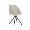 Perfecta Stoel Fixie 54,5x59x83,5cm - stof - wit- Eetkamerstoelen