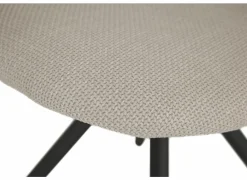 Perfecta Stoel Fixie 54,5x59x83,5cm - stof - wit- Eetkamerstoelen