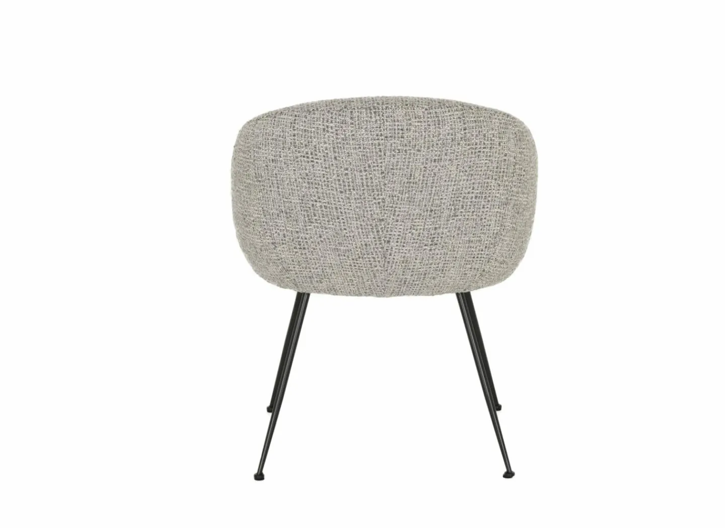Stoel Foy 60x62x79cm - stof - grijs- Eetkamerstoelen|Fauteuils