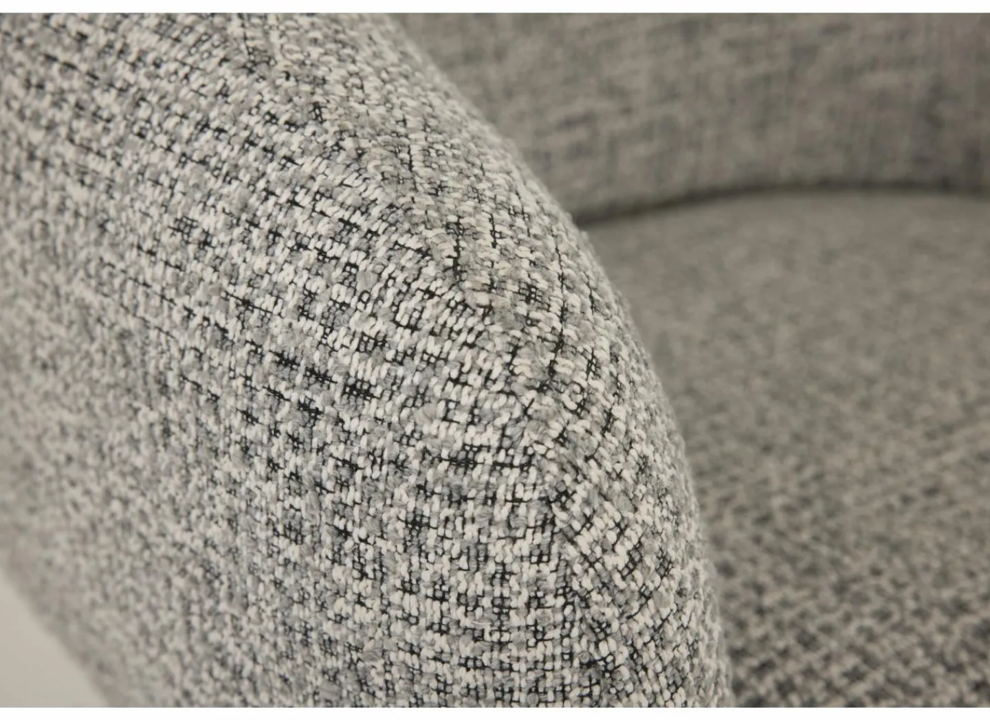 Stoel Foy 60x62x79cm - stof - grijs- Eetkamerstoelen|Fauteuils