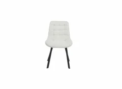 Stoel Gunner 52x60,5x85cm - polyestervezel - beige- Eetkamerstoelen