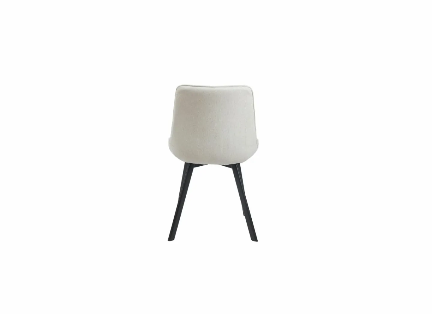 Stoel Gunner 52x60,5x85cm - polyestervezel - beige- Eetkamerstoelen