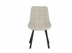 Stoel Gunner 52x60,5x85cm - polyestervezel - beige- Eetkamerstoelen