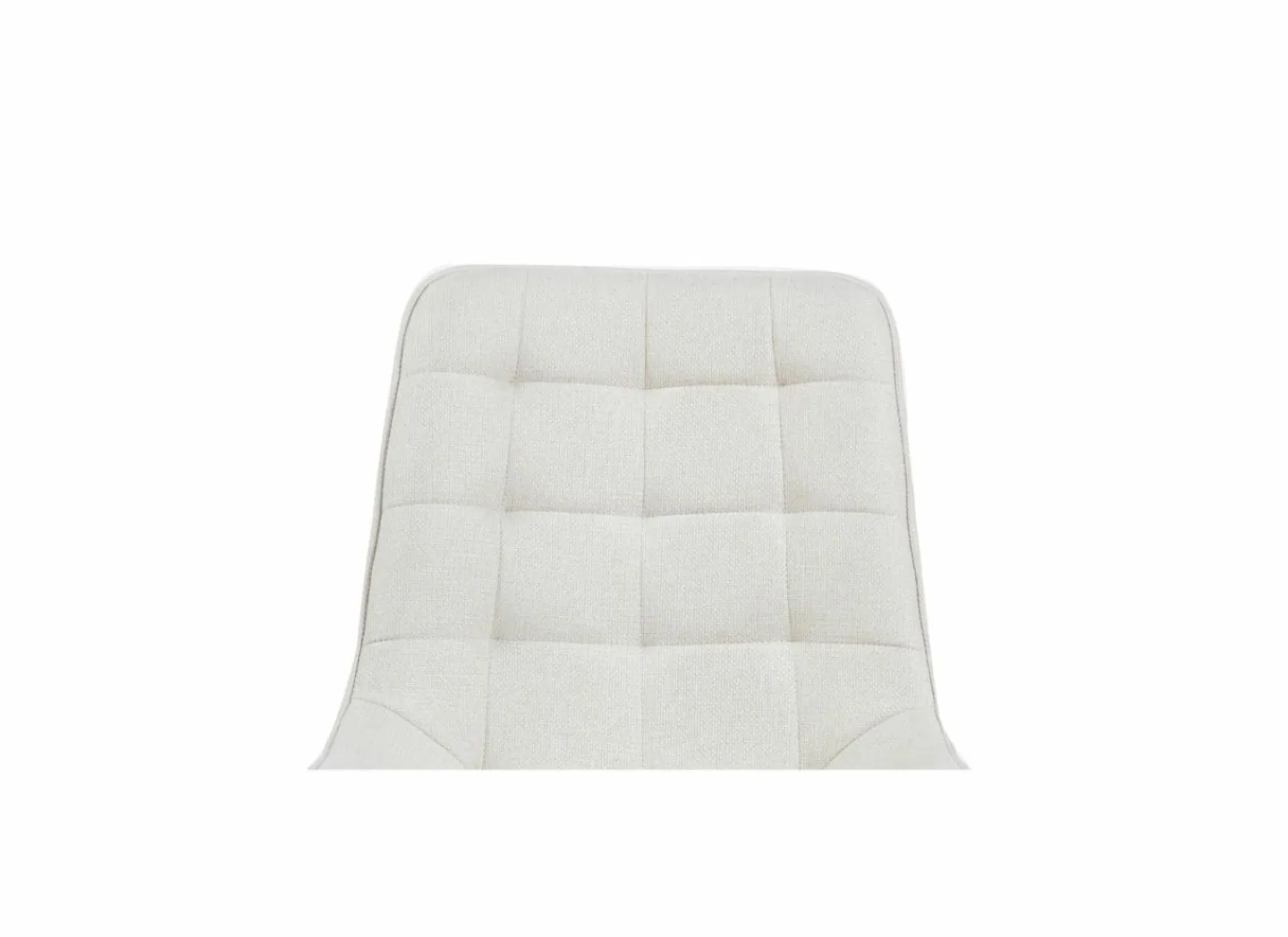 Stoel Gunner 52x60,5x85cm - polyestervezel - beige- Eetkamerstoelen