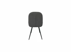 Stoel House 53x61,6x86,5cm - stof - grijs- Eetkamerstoelen