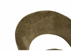 Stoel Indy  58x60x85cm - stof - curry- Eetkamerstoelen