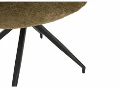 Stoel Indy  58x60x85cm - stof - curry- Eetkamerstoelen
