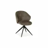 Stoel Jane Movie 57x66x87cm - stof - taupe- Eetkamerstoelen