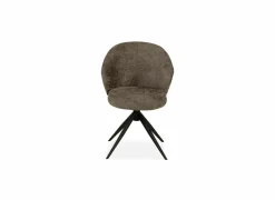 Stoel Jane Movie 57x66x87cm - stof - taupe- Eetkamerstoelen