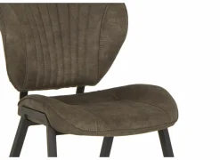 Eetkamerstoelen|Stoel Jim 49x62x87cm - stof - luxor moss