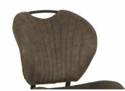 Eetkamerstoelen|Stoel Jim 49x62x87cm - stof - luxor moss