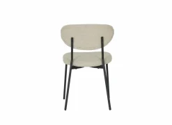 Keukenstoelen|Eetkamerstoelen|Stoel Jumper 46x53x79cm - stof - beige