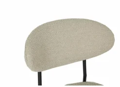 Keukenstoelen|Eetkamerstoelen|Stoel Jumper 46x53x79cm - stof - beige